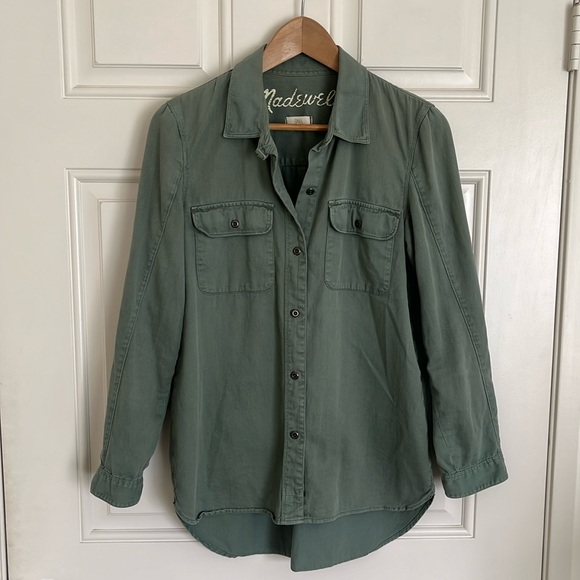 Madewell Button Up Tomboy Workshirt - Picture 2 of 4